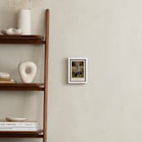 "Framed Photo: Ribbon Frame" - Framed Photo in Sprig by Carolyn MacLaren - In a Room