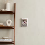 "Heart Tag: Portrait Framed Photo" - Framed Photo in Lilac by Stacy Maalouf - In a Room