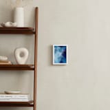 "The Kiss of Blue" - Art Print in Blue Kiss by AlisonJerry - In a Room