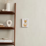 "Baby Animal.Fox" - Art Print in Osage Orange by Cass Loh - In a Room
