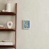 "I love New York" - Art Print in Ocean Blue by Jordan Sondler - In a Room