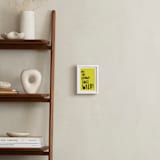 "Buzzer Beater" - Art Print in Lemon Lime by Keen Peachy - In a Room