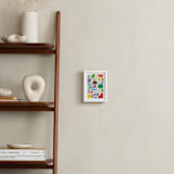 "Paper Playground" - Art Print in Sherbet by Alisa Galitsyna - In a Room