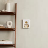 "Baby Animal Rooster" - Art Print in Morning Sunlight by Cass Loh - In a Room