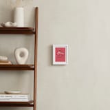"Love is in the Air!" - Art Print in Amaranth by ERAY - In a Room
