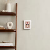 "Forest Friends" - Art Print in Blush Pink by Afton Harding - In a Room