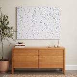 "Flight Pattern" - Art Print in white by Robin Ott - In a Room