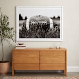 "The Grit of the Game" - Art Print in Leather by Janet Cruz - In a Room