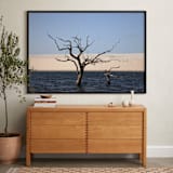 "Life cycle 1" - Art Print in Blue by Eliane Lamb - In a Room
