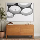 "In Flight" - Art Print in Black & white by Angie McMonigal - In a Room