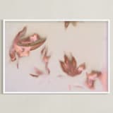 "Somewhere waiting for me" - Art Print in passionfruit by raven erebus - Framed