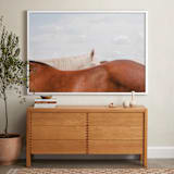 "peekaboo II" - Art Print in big sky by Sara Hicks Malone - In a Room