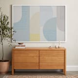 "Hustle Bustle" - Art Print in Neutral Natural by Jennifer Morehead - In a Room