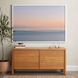 "The Sun I Used to Know" - Art Print in Coastal Blue by Em Hale - In a Room
