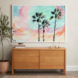 "Ocean Avenue" - Art Print in Sunset by Holly Whitcomb - In a Room