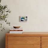 "Water Lotus" - Art Print in Soft Rainbow by Mary Gaspar - In a Room