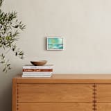 "Crossing Over to Isla" - Art Print in Caribbean Blue by Mya Bessette - In a Room