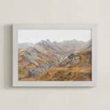 "Eminence" - Art Print in Sand by Courtney Crane - Framed