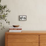 "House: Custom Print with Text" - Custom Print in Olive Shadow by Minted - In a Room