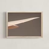 "Voyage" - Art Print in Pink by Benno and Noosa - Framed