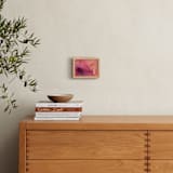 "Should the Wind Blow You Eastward" - Art Print in Raspberry by Keren Toledano - In a Room