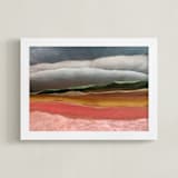 "the Sun Shines Again" - Art Print in Multicolor by Karen Kardatzke - Framed
