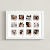 "Framed Photo: Twelve" - Framed Photo in Snow by lori jacobs wemple - Framed