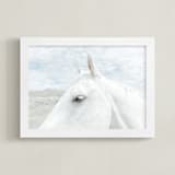 "dreamy" - Art Print in mystic by Sara Hicks Malone - Framed