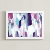 "Imaginative" - Art Print in Jewel by Melanie Severin - Framed