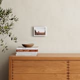 "Valley Sunrise" - Art Print in Sunrise by 1885 Atelier - In a Room
