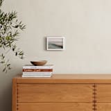 "I'll Send A Postcard" - Art Print in Light Blue by ALICIA BOCK - In a Room