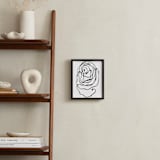 "perinuclear no.2" - Art Print in Coal Black by Stephanie Nowotarski - In a Room