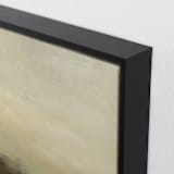 "Slow Evening 1" - Art Print in Beige by Haley Knighten - Frame Close-up