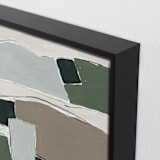 "Summer Valley 3" - Art Print in Soil by Iveta Angelova - Frame Close-up