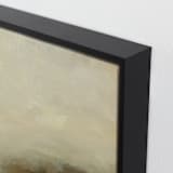 "Slow Evening 2" - Art Print in Beige by Haley Knighten - Frame Close-up