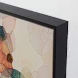 "Echoes I" - Art Print in Rust by Wendy Keller - Frame Close-up