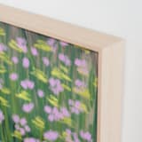 "Dancing Flowers 1" - Art Print in Meadow by Huefete - Frame Close-up