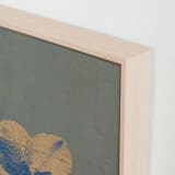 "Reframed Nature 1" - Art Print in Eucalyptus by Paola Benenati - Frame Close-up