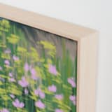 "Dancing Flowers 2" - Art Print in Meadow by Huefete - Frame Close-up