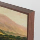 "Pink Hills 1" - Art Print in Blush by Wendy Keller - Frame Close-up