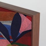 "Dreaming of Anini 2" - Art Print in Rainbow by Carrie Moradi - Frame Close-up