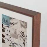 "Nature in Pieces" - Art Print in Vintage Blush by Alisa Galitsyna - Frame Close-up