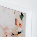 "Rosie" - Art Print in Blush Pink by Parima Studio - Frame Close-up