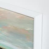 "Flight Path" - Art Print in Field Green by Lindsay Megahed - Frame Close-up
