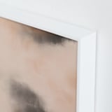 "Stormy Clouds I" - Art Print in Blush by Iveta Angelova - Frame Close-up