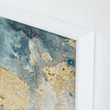 "Gem No. 1" - Art Print in Emerald by Julia Contacessi - Frame Close-up