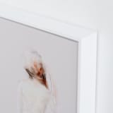 "The Figure" - Art Print in Neutral by lori jacobs wemple - Frame Close-up