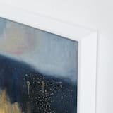 "Widow's Watch" - Art Print in Midnight by Holly Whitcomb - Frame Close-up