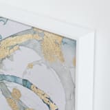 "Enchantment No. 1" - Art Print in Sea Salt by Julia Contacessi - Frame Close-up