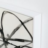 "Plant Cell 1" - Art Print in Black and White by Mary Gaspar - Frame Close-up